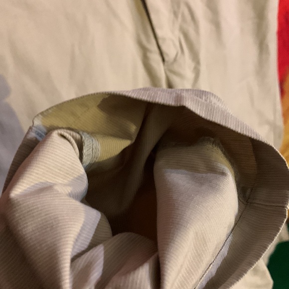 BANANA REPUBLIC-men’s beige pin stripe ‘KENTFIELD’ stretch chino dress pants - Picture 4 of 10